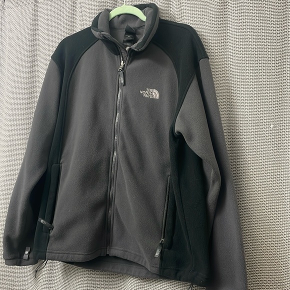 Men north face zip up fleece jacket - Picture 1 of 3